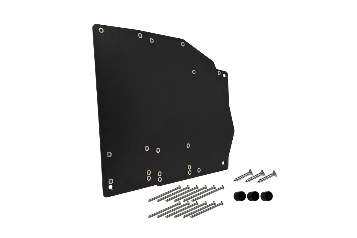 UTV Stereo Polaris Ranger 1500 rear amplifier mount