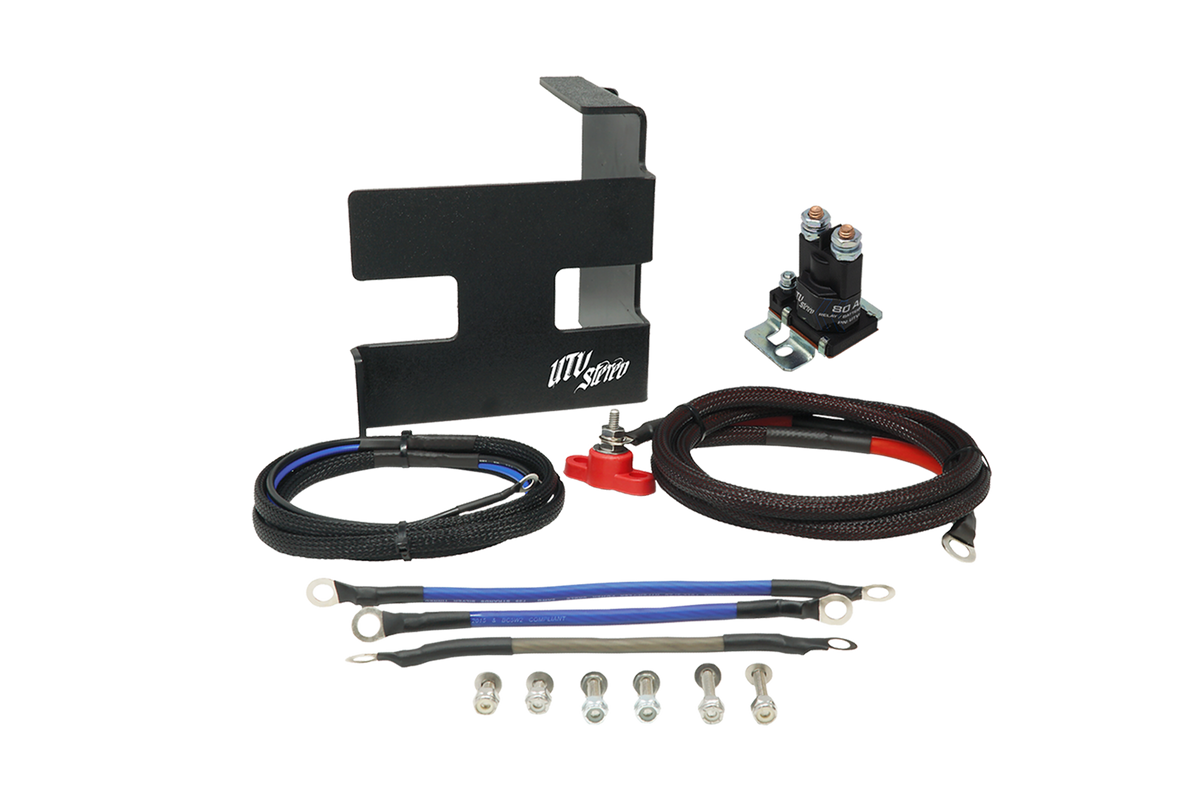 Photo of Can-Am® X3 2nd Battery Kit (Wire Kit & Battery Mount Only) | UTVS-X3-2BATT-NB by UTV Stereo - Premium for UTVs / Side by Sides