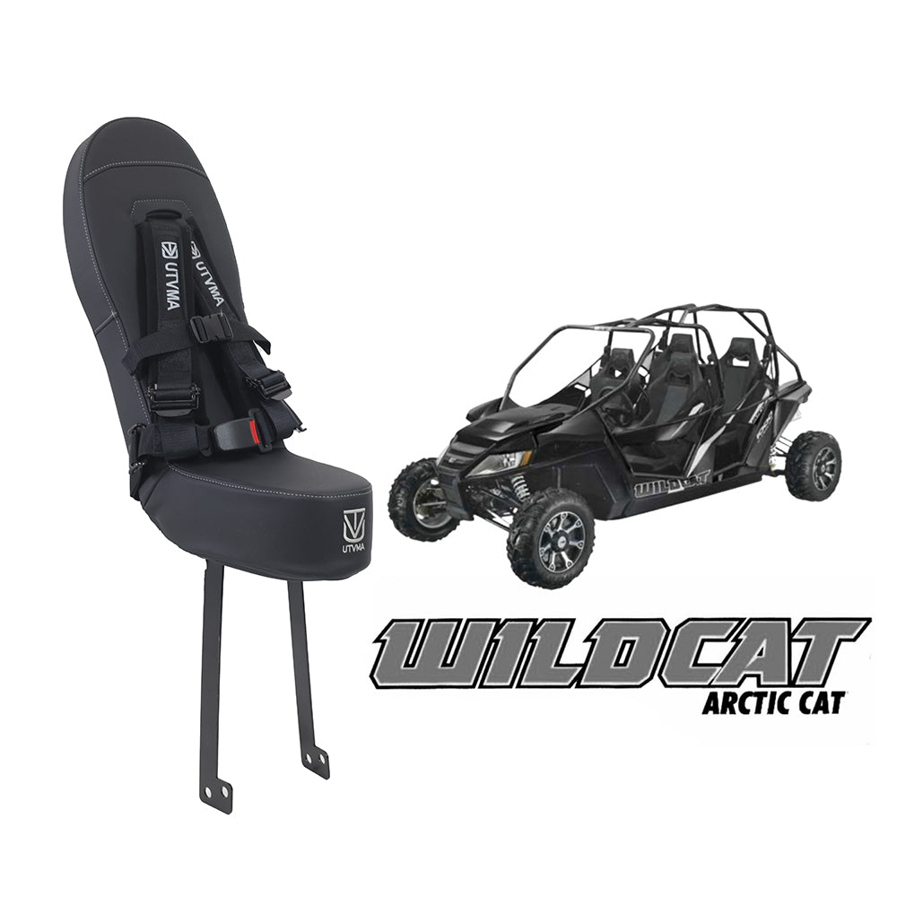 Photo of Wildcat 4 1000 Front Bump Seat (2013-2022) by UTV Mountain Accessories - Premium Bump Seats for UTVs / Side by Sides