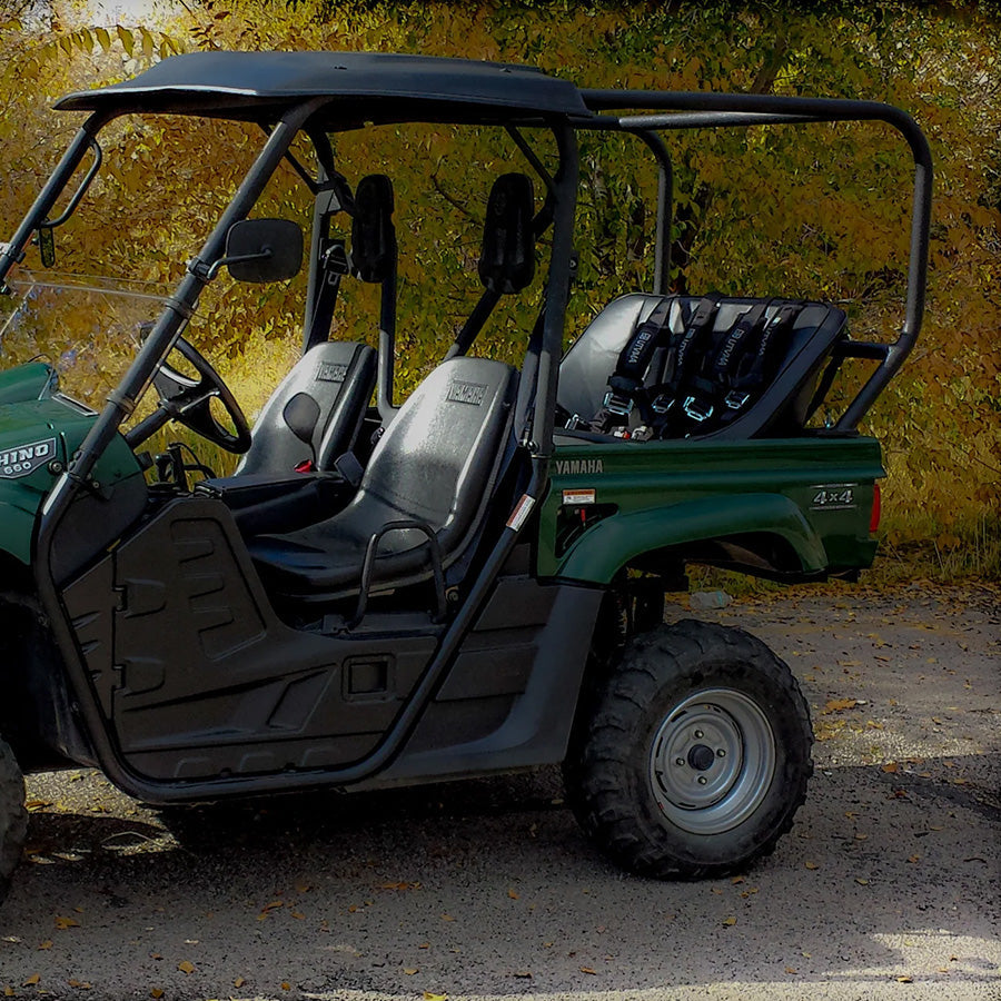 Photo of Yamaha Rhino Backseat and Roll Cage Kit (2004-2013) by UTVMA - Premium Roll Cages for UTVs / Side by Sides