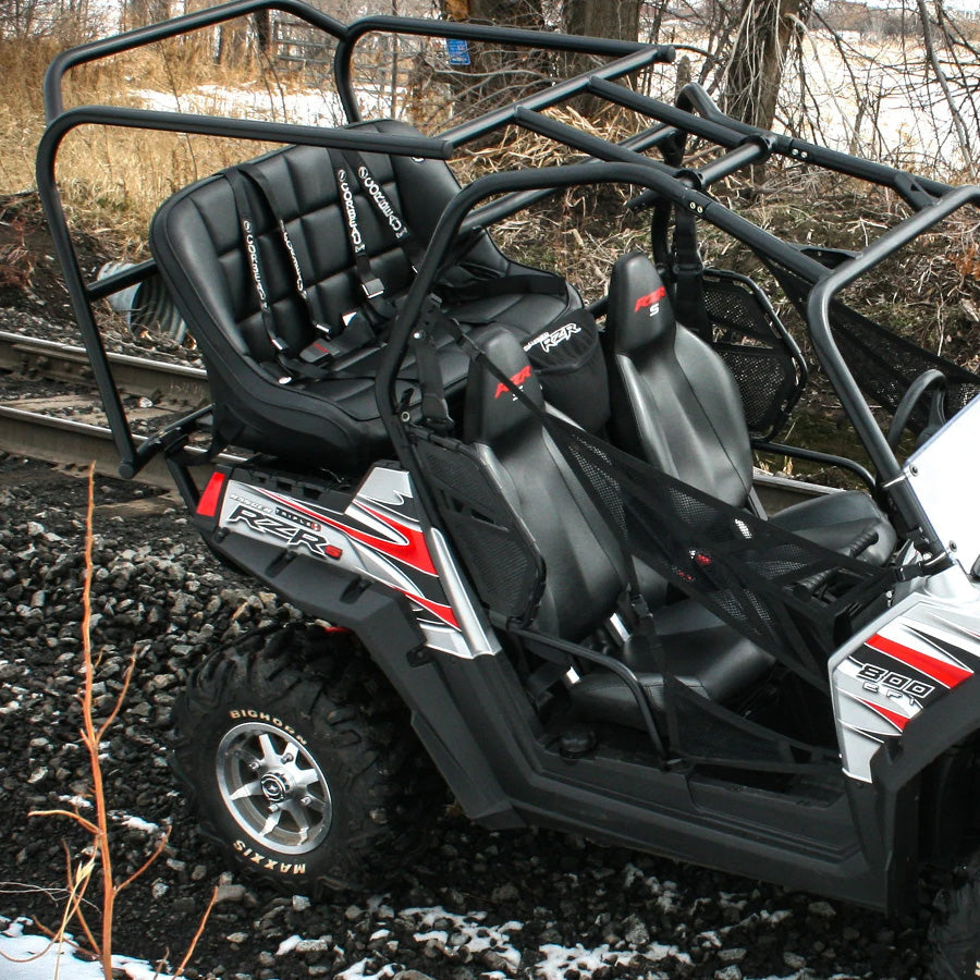 Photo of RZR 800 Back Seat and Roll Cage Kit (2008-2014) by UTV Mountain Accessories - Premium Roll Cages for UTVs / Side by Sides