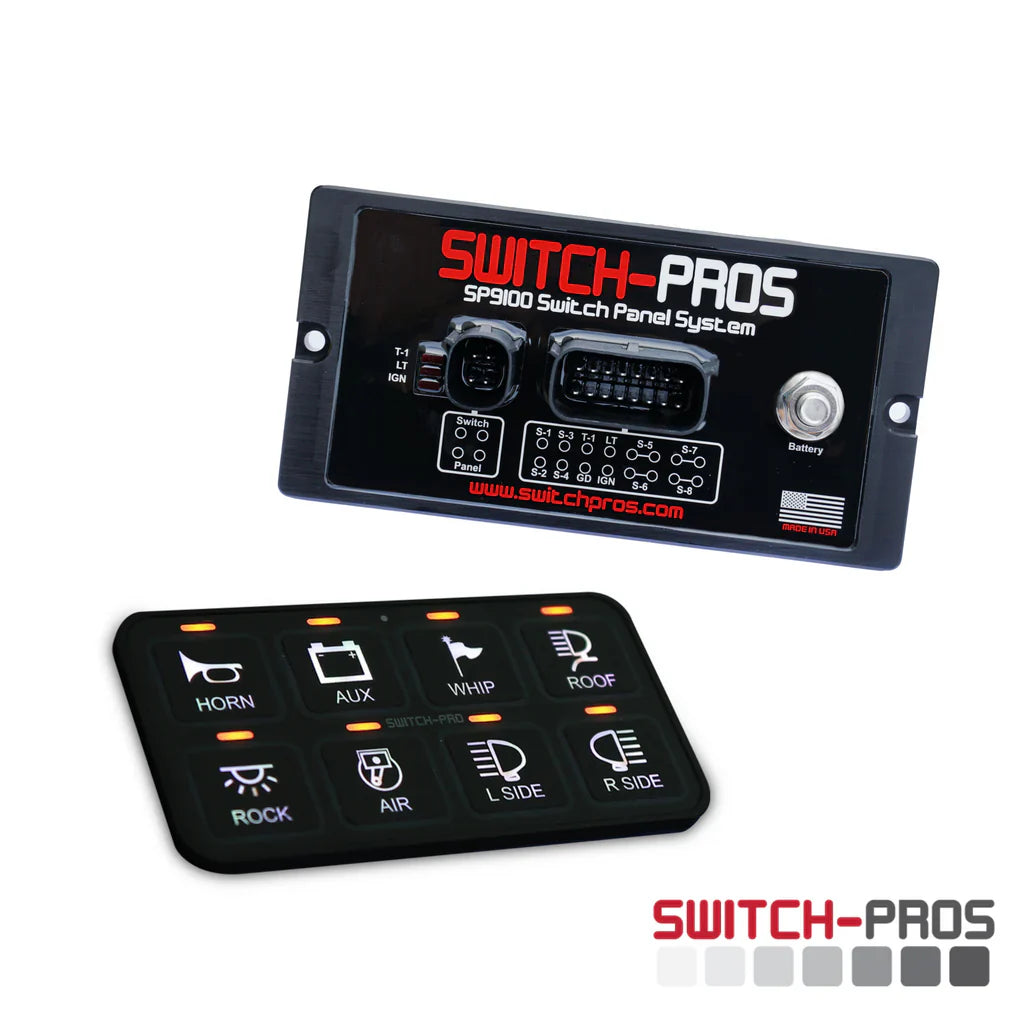 SWITCH PANEL POWER SYSTEM - SP9100 & RCR 12