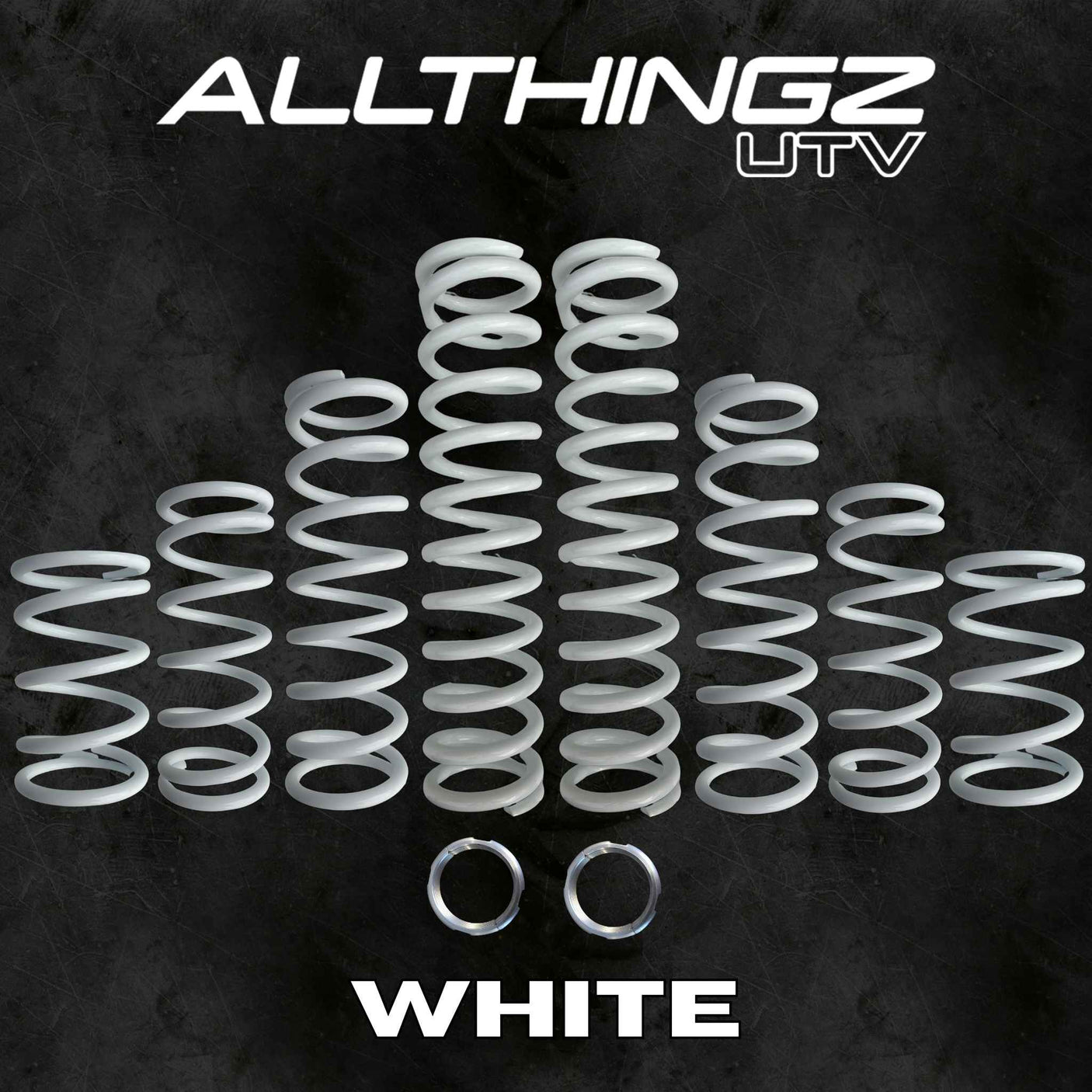 Polaris RZR XP 1000 2-Seater Dual Rate Spring Kit (2014-2023) - +2-3" Lift & 80% Smoother Ride