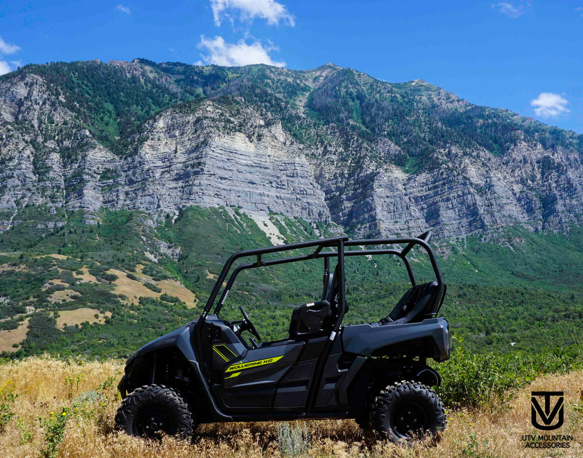 Photo of Yamaha Wolverine X2 Backseat and Roll Cage Kit (2022-2025) by UTV Mountain Accessories - Premium Roll Cages for UTVs / Side by Sides