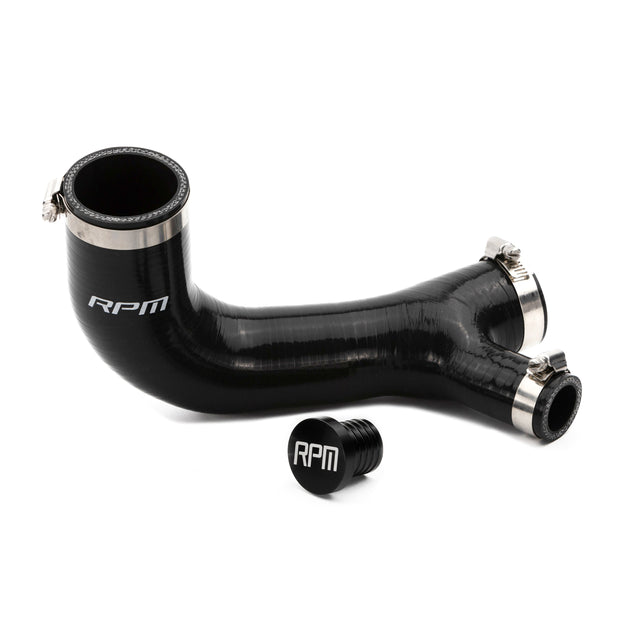 Photo of RPM SXS RPM Black Silicone Blow Off Valve Adapter Tube Can-Am Maverick X3 Turbo by RPM SXS - Premium for UTVs / Side by Sides