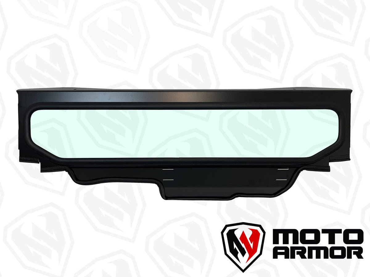 Photo of Maverick X3 Rear Glass Windshield by Moto Armor - Premium for UTVs / Side by Sides