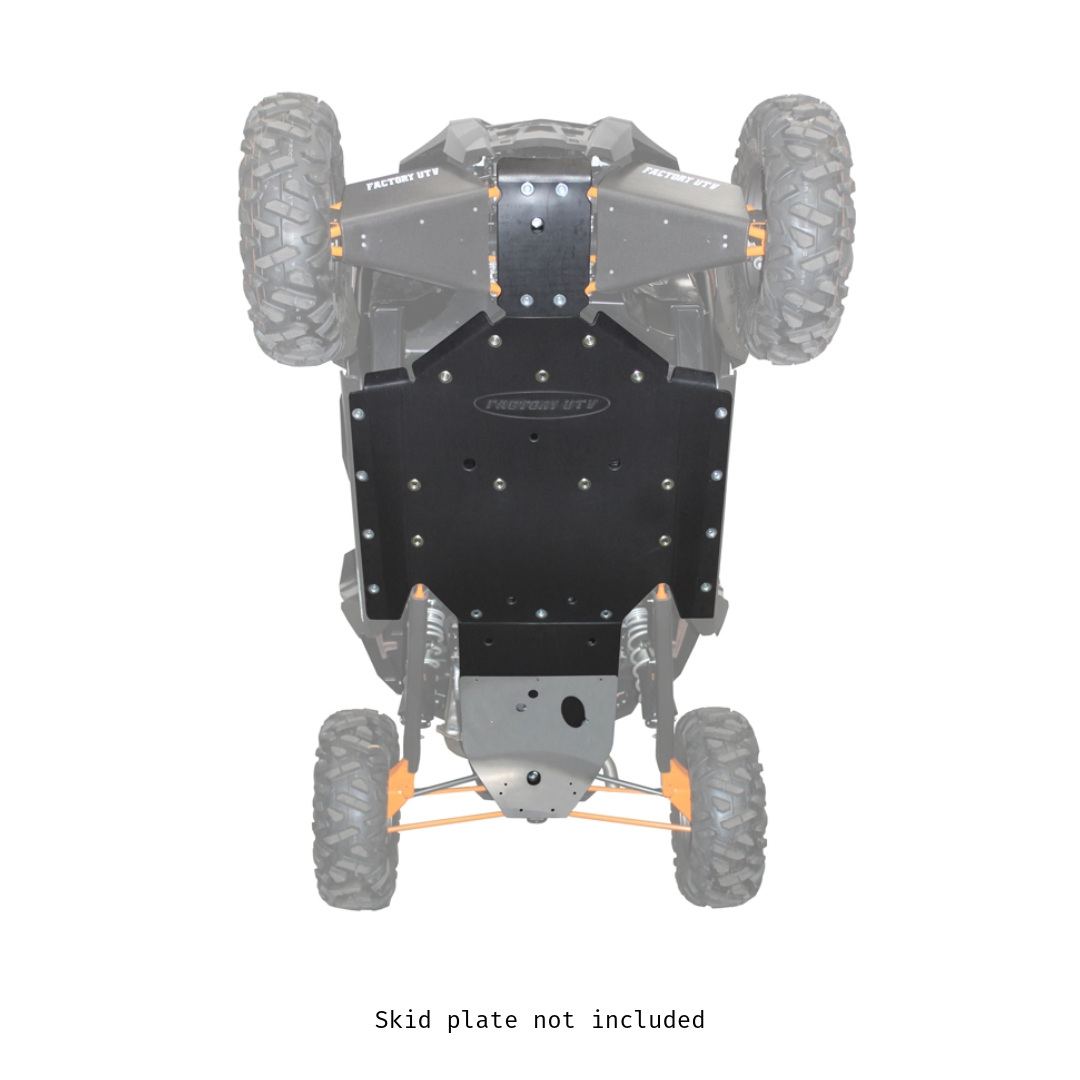 Photo of Polaris RZR XP 1000 & XP Turbo X-Brace for UHMW Skid Plate by Factory UTV - Premium X-Brace for UTVs / Side by Sides