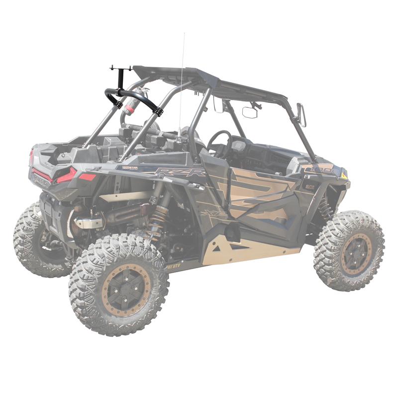 Photo of Polaris RZR XP Above the Roof Spare Tire Mount by Factory UTV - Premium Spare Tire Mounts for UTVs / Side by Sides