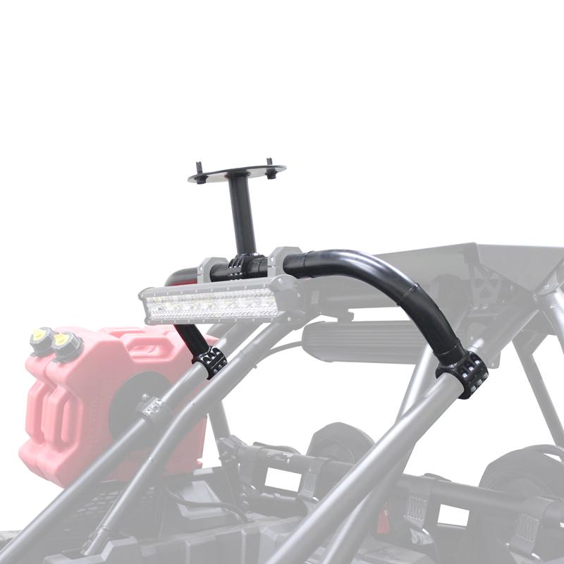 Photo of Polaris RZR XP Turbo S Above the Roof Spare Tire Mount by Factory UTV - Premium Spare Tire Mounts for UTVs / Side by Sides