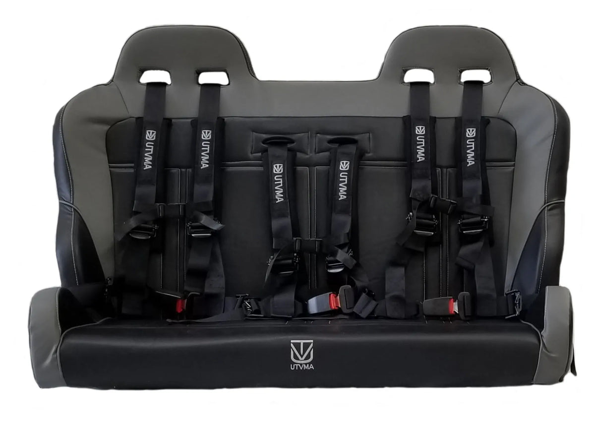 Photo of Teryx 4 Rear Bench Seat (2012-2025) W Harnesses by UTV Mountain Accessories - Premium Seats & Accessories for UTVs / Side by Sides