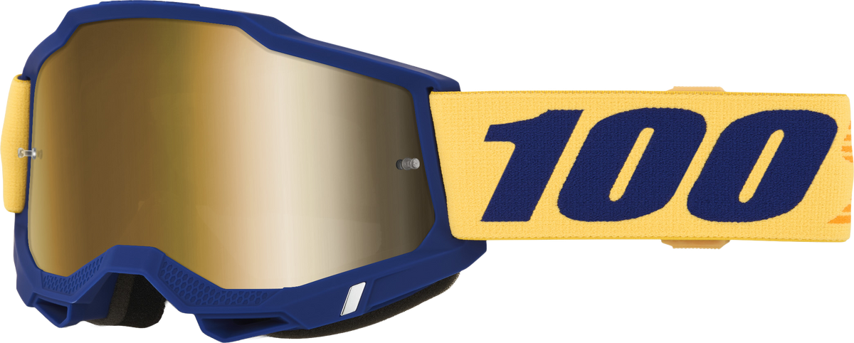 100% Accuri 2 Goggles - Desoto True Gold Mirror Lens