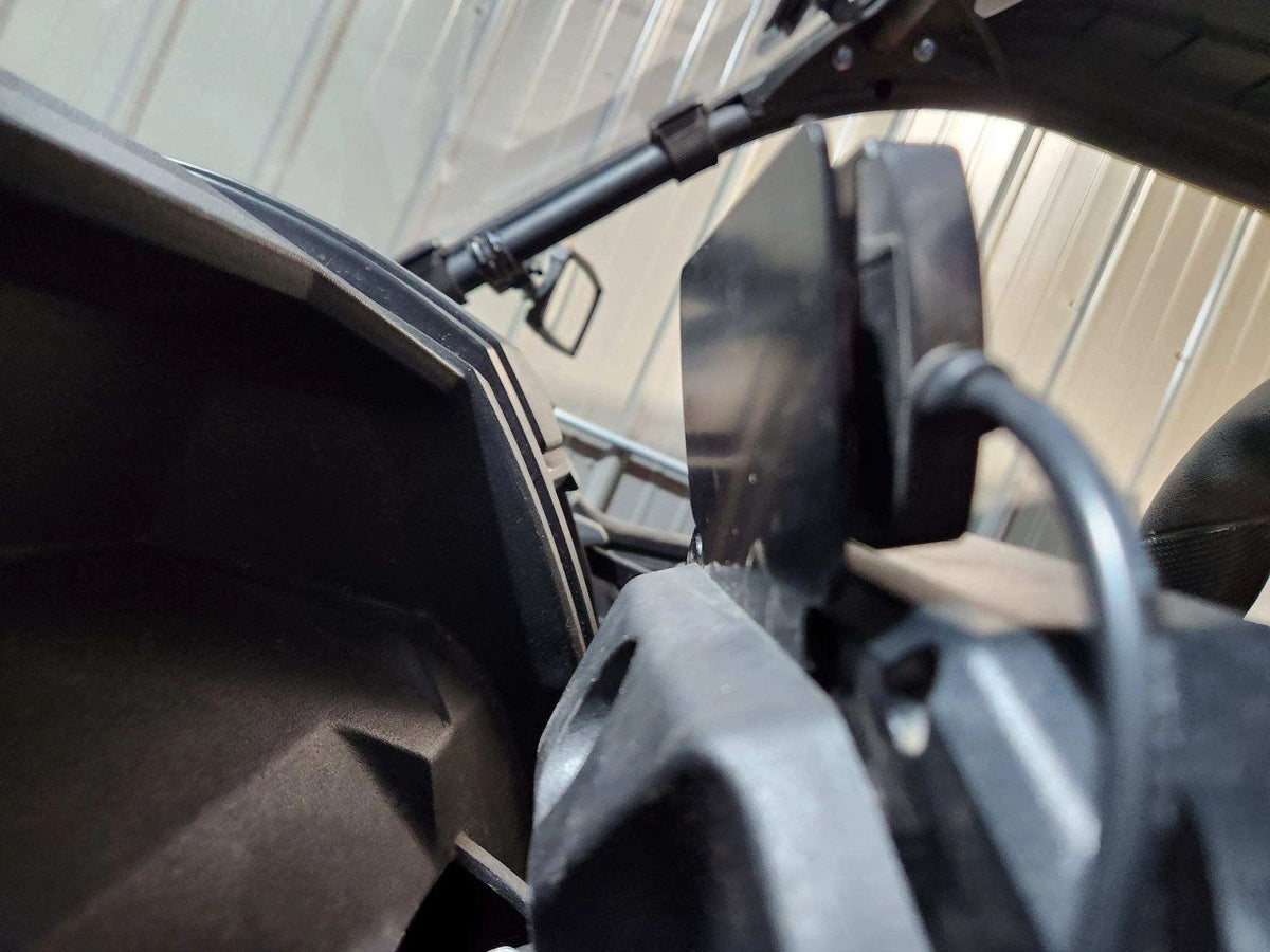 Kawasaki KRX 1000 PV3 mount installed view