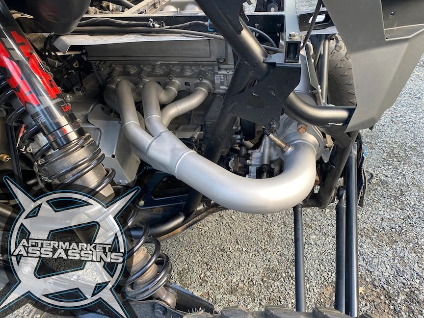 2022+ Polaris RZR Pro R Four-Cylinder Full Exhaust, image 4