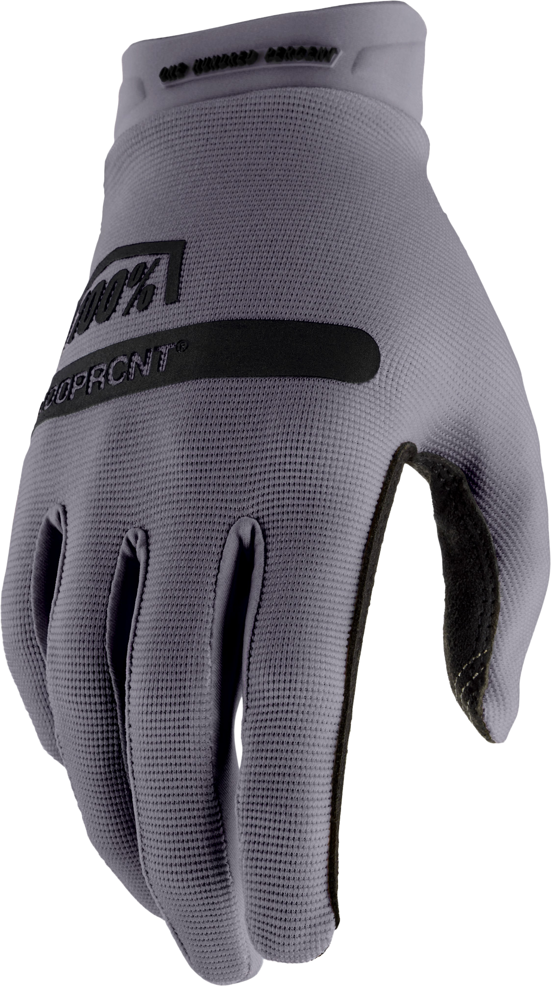 100% Ridecamp Women's Riding Gloves - Grey, Large