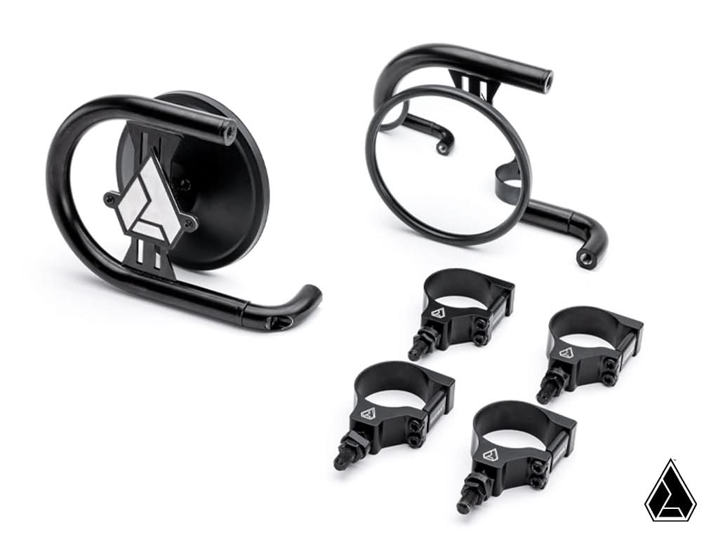 Assault Insurgent mirror pair with three clamp size options