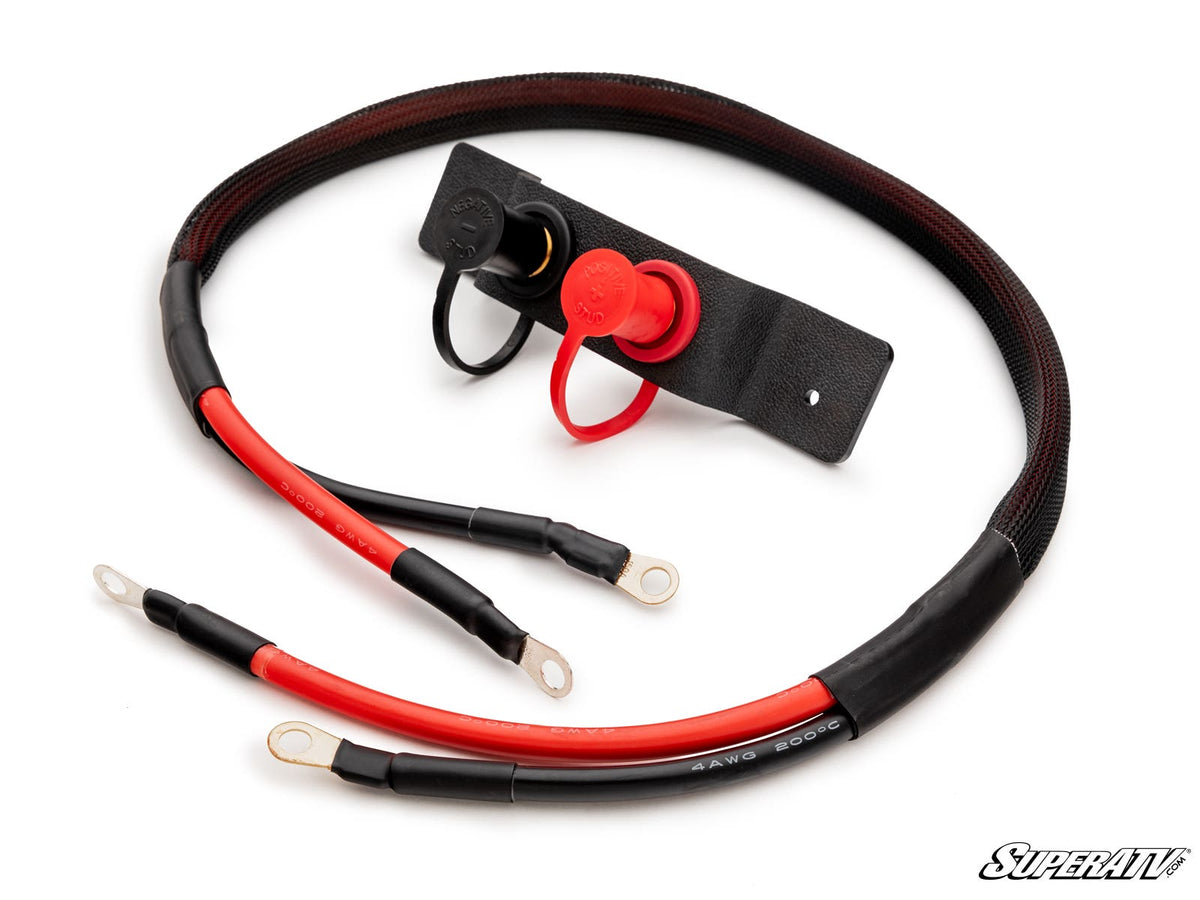 Photo of SuperATV Battery Terminals Relocation Kit by SuperATV - Premium Batteries & Battery Accessories for UTVs / Side by Sides