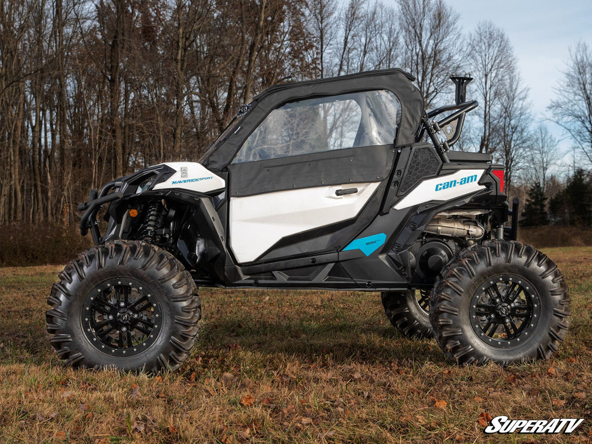 Photo of SuperATV Can-Am Maverick Sport Primal Soft Cab Enclosure Upper Doors by SuperATV - Premium Doors for UTVs / Side by Sides