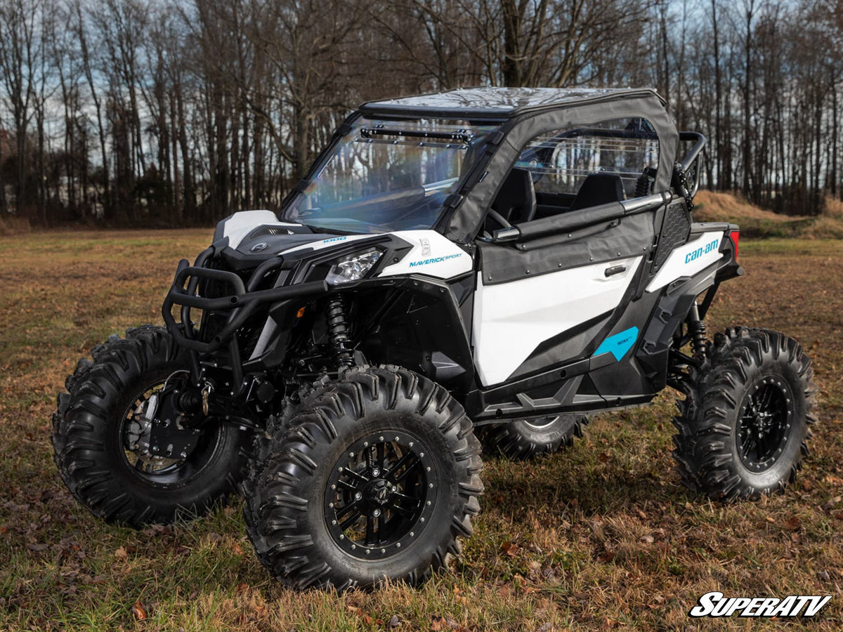 Photo of SuperATV Can-Am Maverick Sport Primal Soft Cab Enclosure Upper Doors by SuperATV - Premium Doors for UTVs / Side by Sides