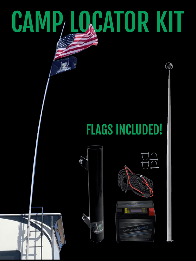 Photo of Marshin Whips Camp Locator by Marshin Whips - Premium for UTVs / Side by Sides