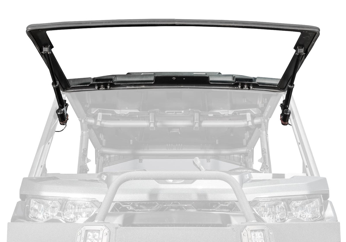 Can-Am Defender HD10 MaxDrive Power Flip Glass Windshield