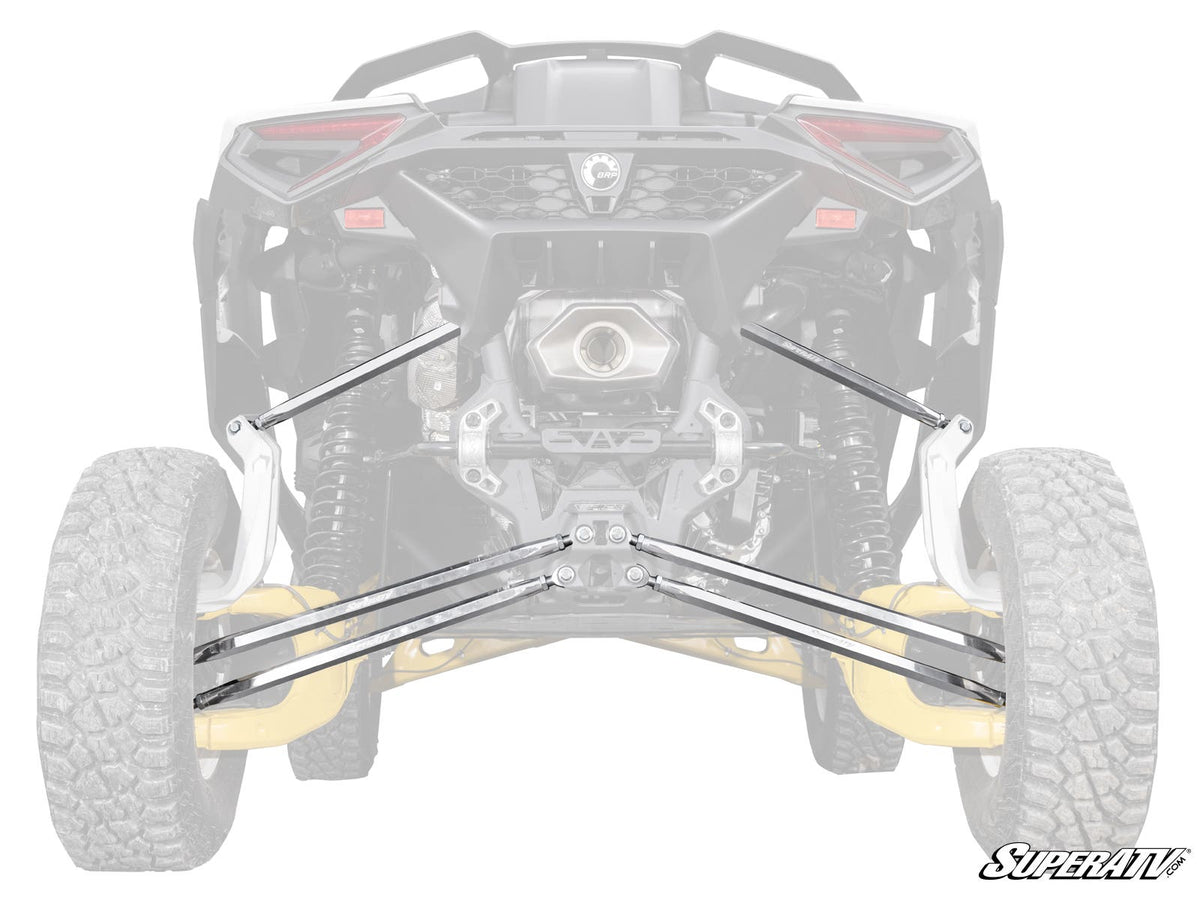Photo of SuperATV Can-Am Maverick R Billet Aluminum Hex Radius Arms by SuperATV - Premium Radius Rods & Plates for UTVs / Side by Sides