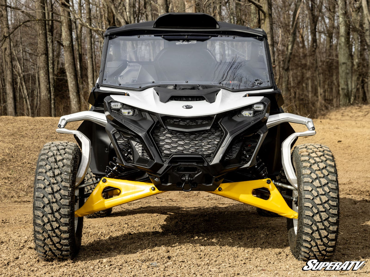 Photo of SuperATV Can-Am Maverick R Scratch-Resistant Full Windshield by SuperATV - Premium Windshields for UTVs / Side by Sides