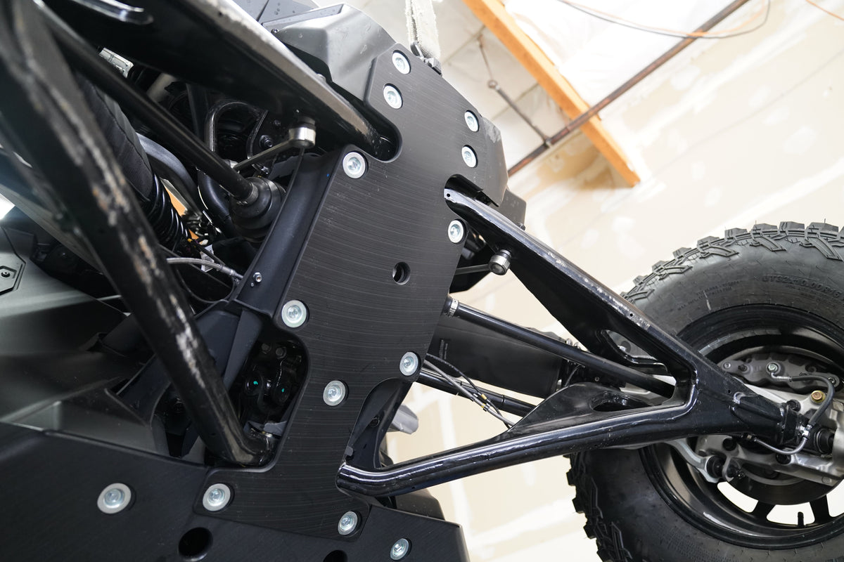 Photo of Can-Am Maverick R UHMW Skid Plate by Factory UTV - Premium Skid Plates for UTVs / Side by Sides