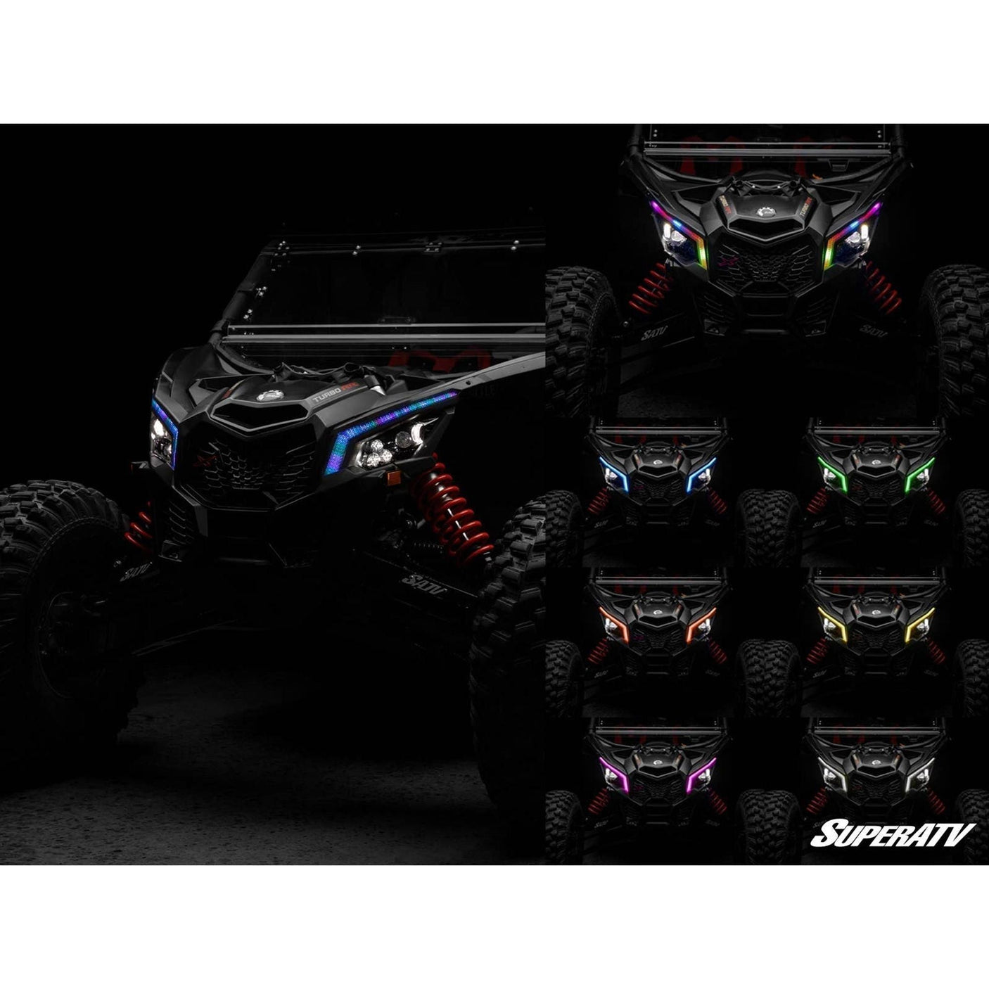 Photo of Can Am X3 Fang Lights by SuperATV - Premium Head Lights for UTVs / Side by Sides