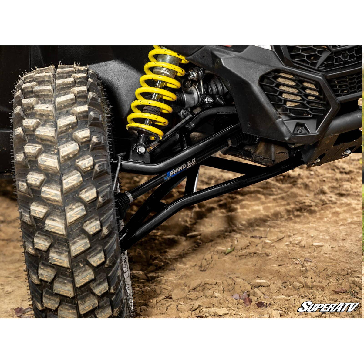 Photo of Can Am X3 High Clearance 2" Forward Offset A-Arms by SuperATV - Premium A-Arms & Control Arms for UTVs / Side by Sides