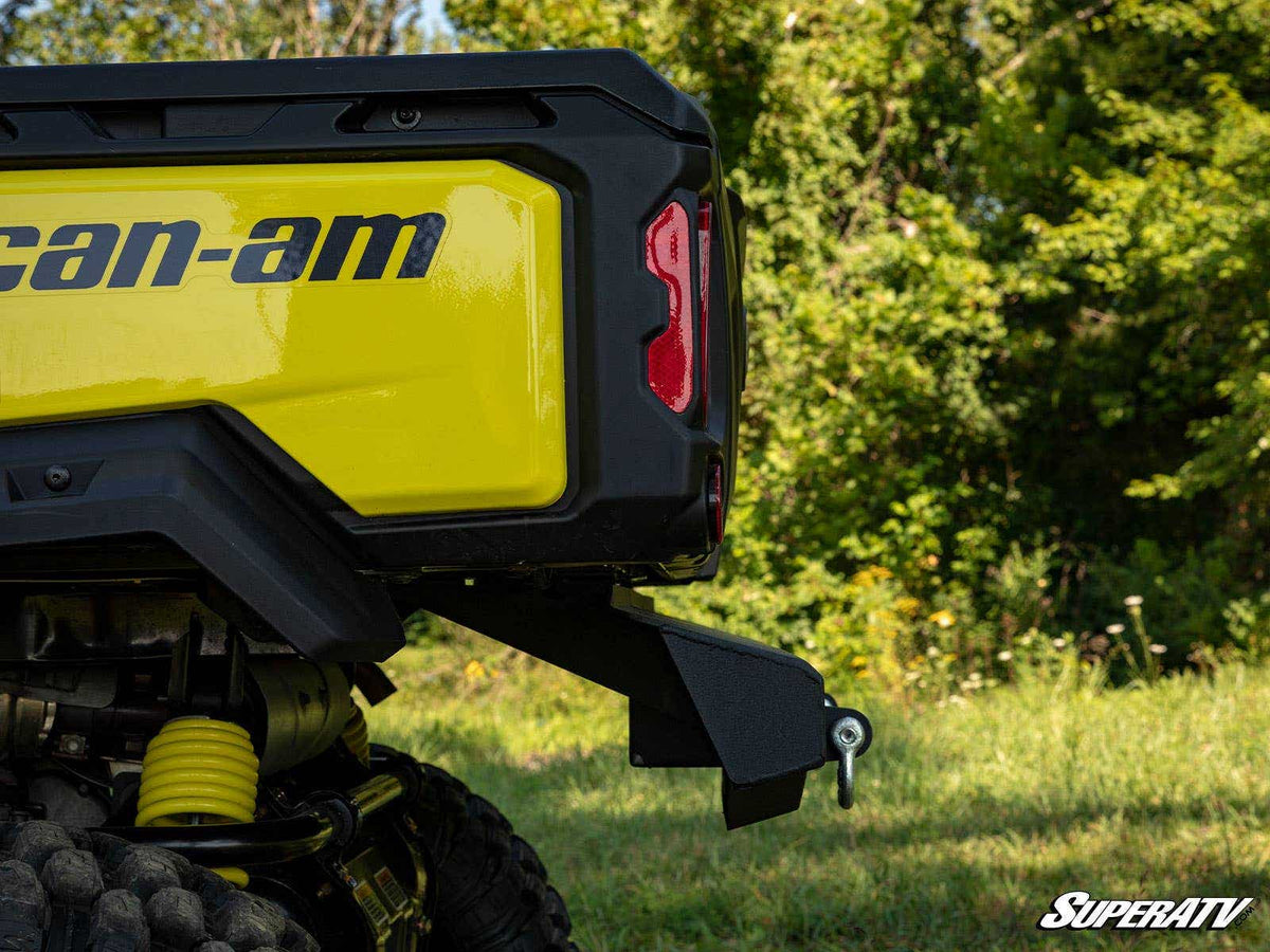 Photo of SuperATV Can-Am Defender Diamond Plate Rear Bumper by SuperATV - Premium Bumpers for UTVs / Side by Sides