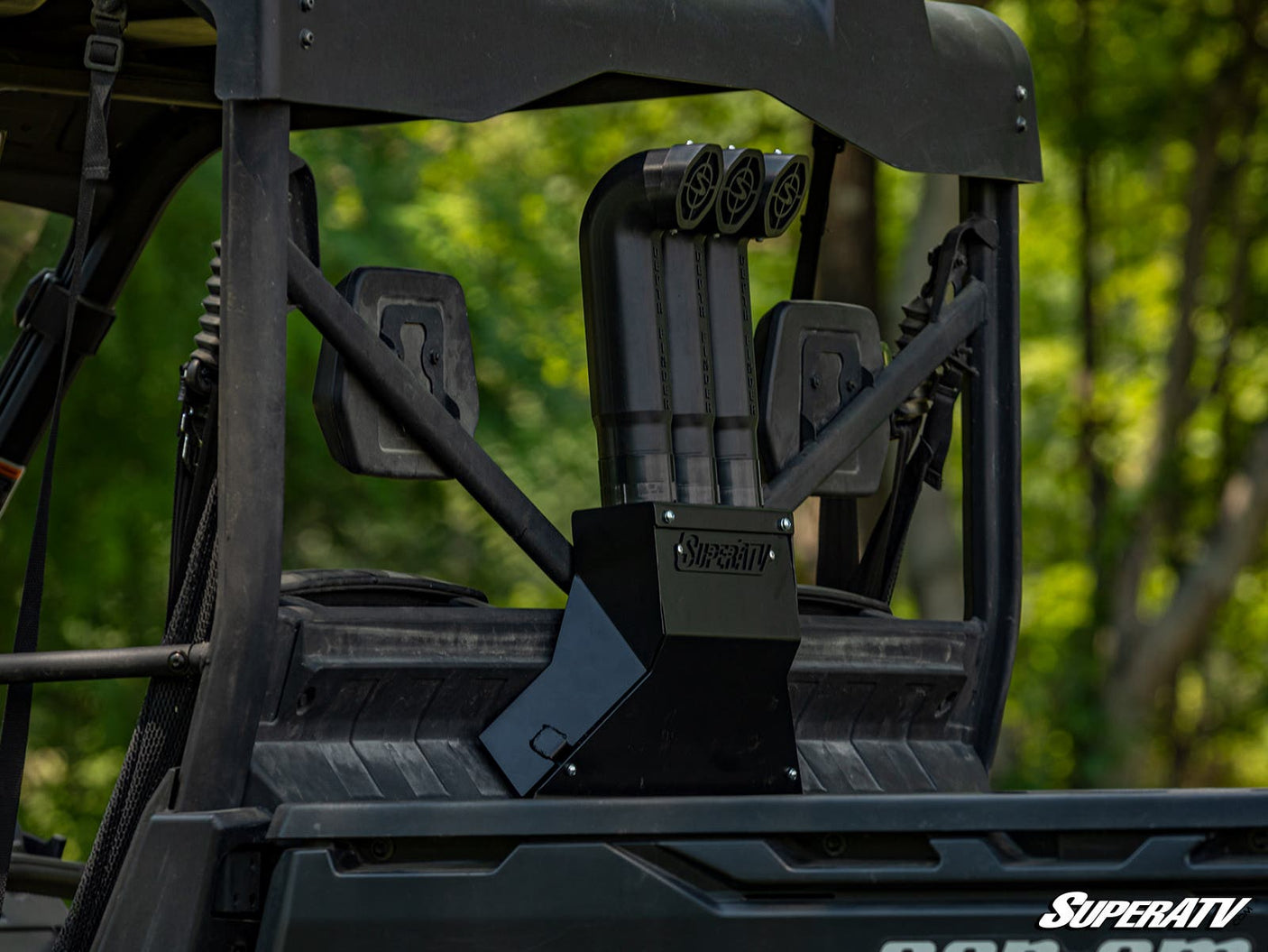 Photo of SuperATV Can-Am Defender Depth Finder Snorkel Kit by SuperATV - Premium Snorkels for UTVs / Side by Sides