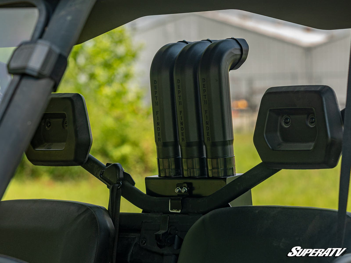 Photo of SuperATV Can-Am Defender Depth Finder Snorkel Kit by SuperATV - Premium Snorkels for UTVs / Side by Sides