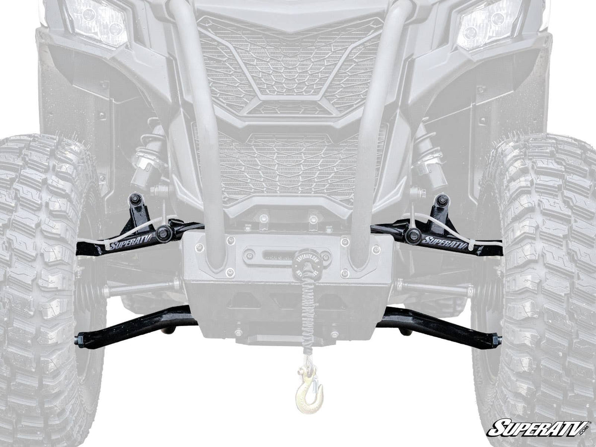 Photo of SuperATV Can-Am Maverick Trail High Clearance 1.5" Forward Offset A Arms by SuperATV - Premium A-Arms & Control Arms for UTVs / Side by Sides
