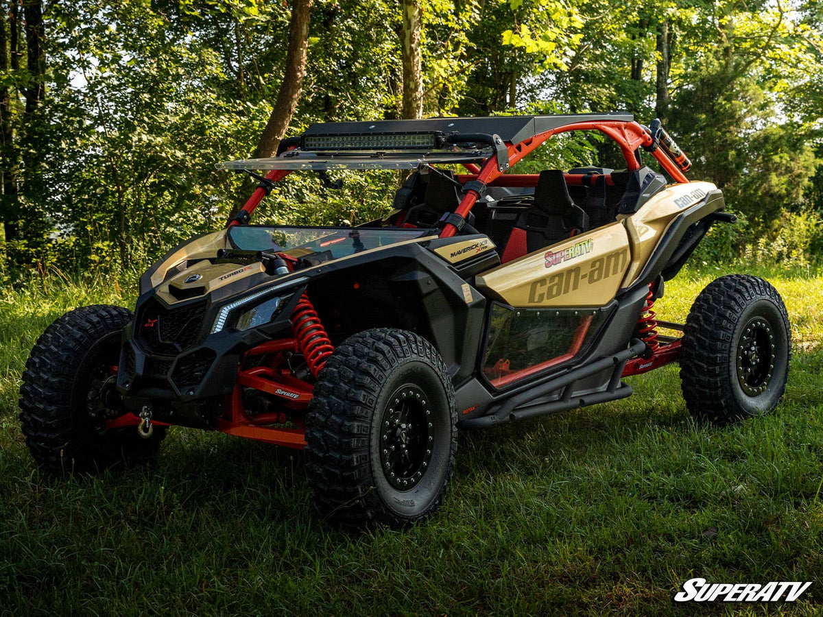 Photo of SuperATV Can-Am Maverick X3 Clear Lower Doors by SuperATV - Premium Doors for UTVs / Side by Sides