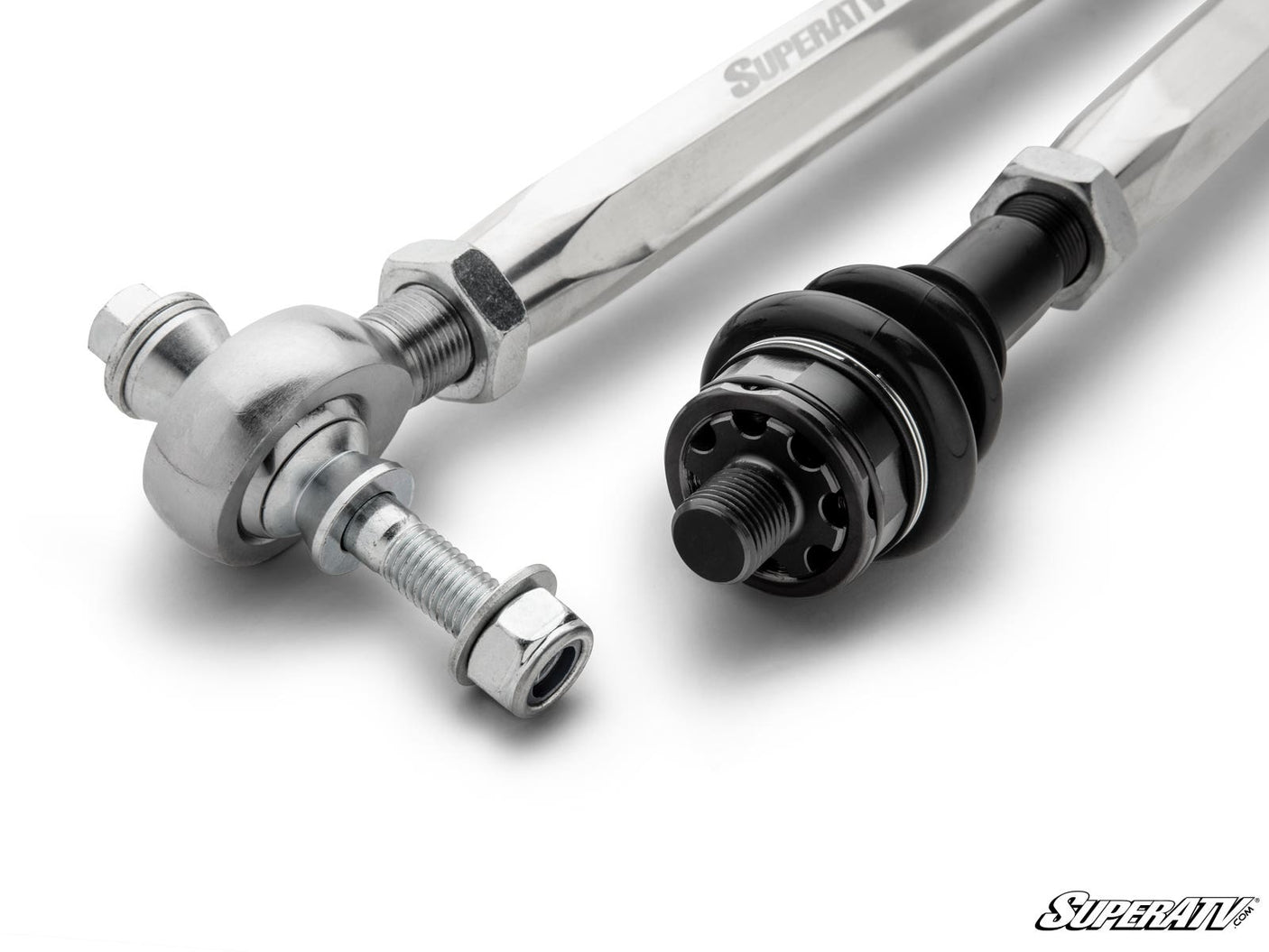 Photo of SuperATV Can-Am Maverick X3 RackBoss 2.0 Billet Hex Tie Rod Kit by SuperATV - Premium Tie Rods for UTVs / Side by Sides