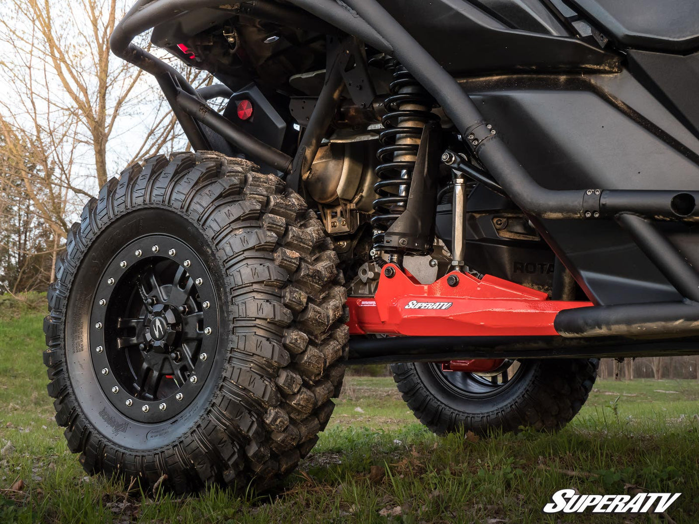 Photo of SuperATV Can-Am Maverick X3 High Clearance Rear Trailing Arms by SuperATV - Premium Trailing Arms & Trailing Arm Guards for UTVs / Side by Sides