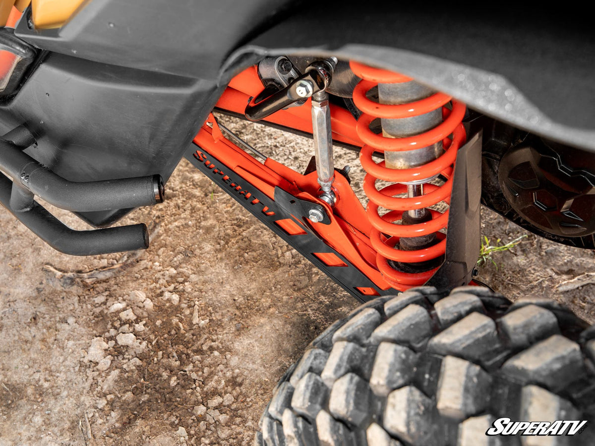 Photo of Can-Am Maverick X3 Trailing Arm Guards - Aluminum + 1/2" UHMW (64" & 72" Models) by SuperATV - Premium Trailing Arms & Trailing Arm Guards for UTVs / Side by Sides