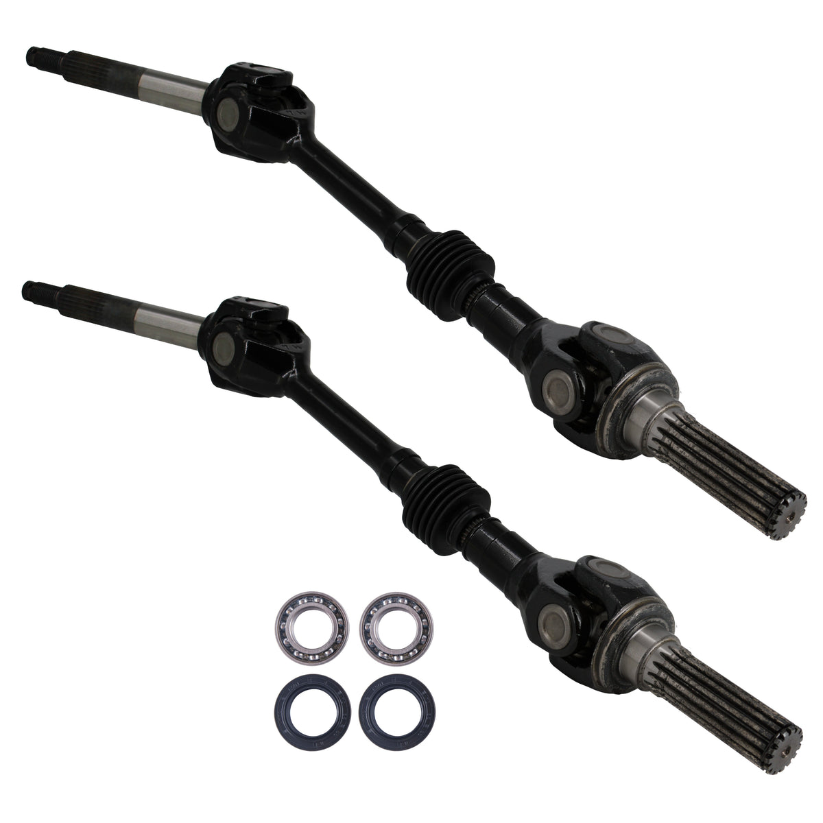 Kawasaki Mule Rear Axles & Axle Bearings Set 39158-1120 92055-1451 | 4XPRO - product view 1