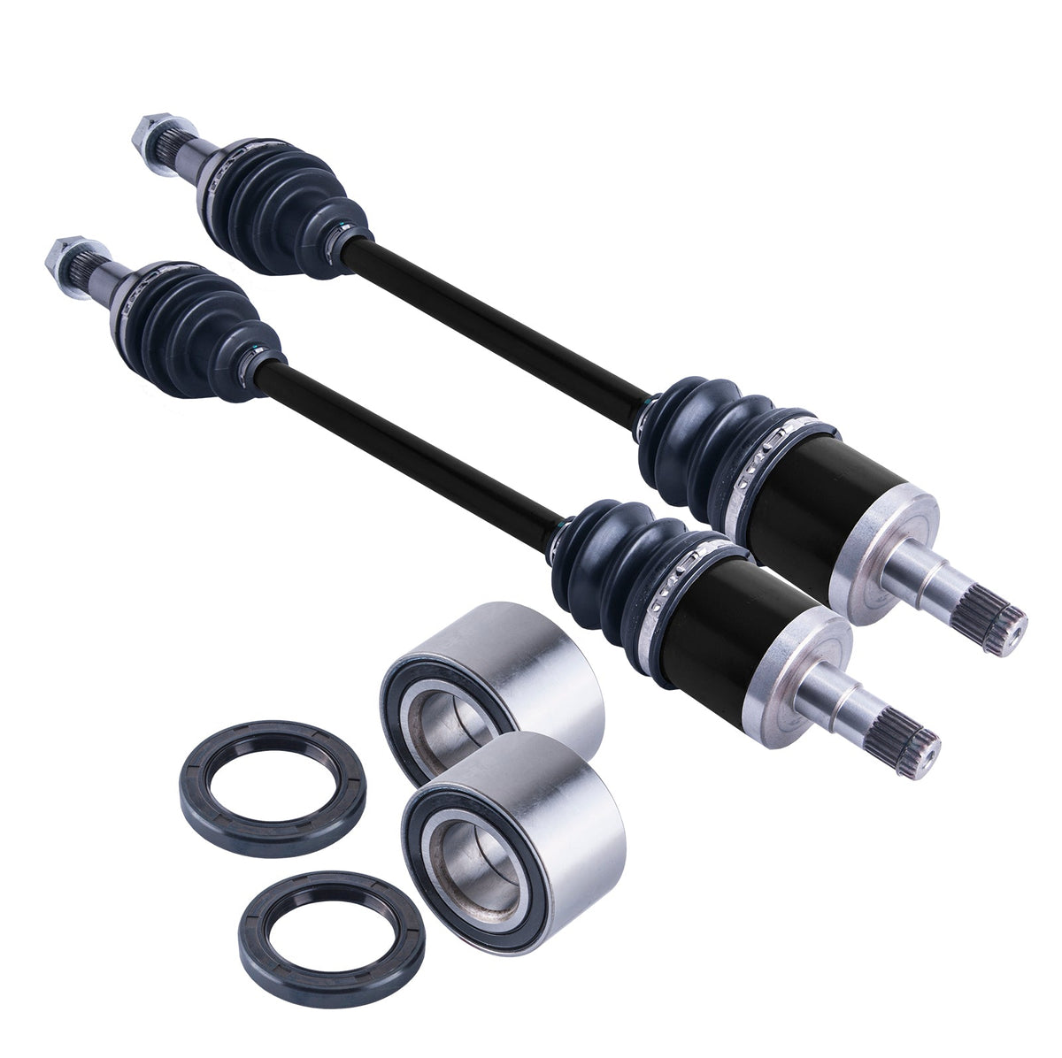 Can Am Commander 800 1000 Front Axles and Wheel Bearing Set 2011 - 2020 | 4XPRO - product view 1