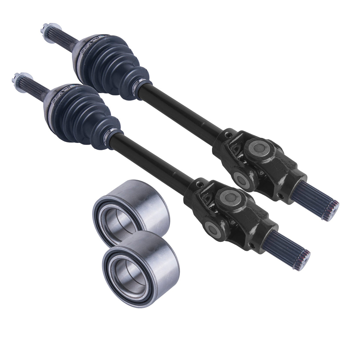 Polaris Ranger 500 Front Axles and Wheel Bearing Set 2001 - 2004 | 4XPRO - product view 1