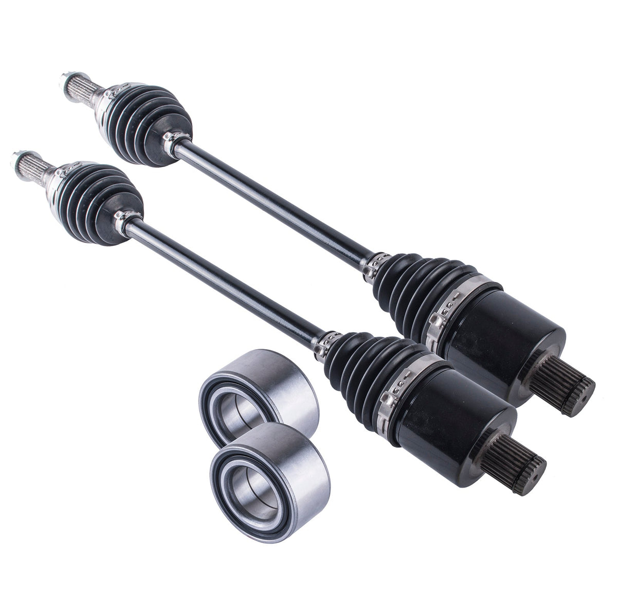Polaris Ranger Fullsize 900 1000 Rear Axles and Wheel Bearing Set 2013 - 2019 | 4XPRO - product view 1