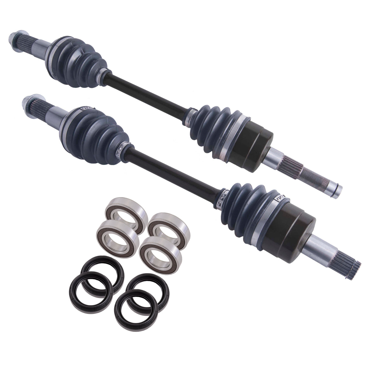 Yamaha Grizzly Front Axles and Wheel Bearing Set 660 2002 Only - product view 1