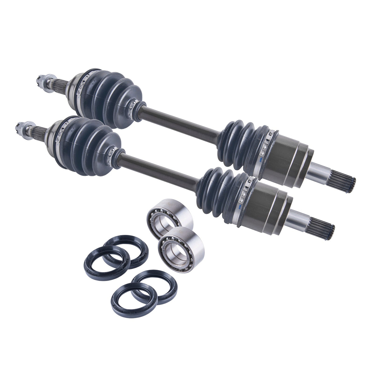 Honda TRX500 650 680 Front Axles and Wheel Bearing Set - product view 1