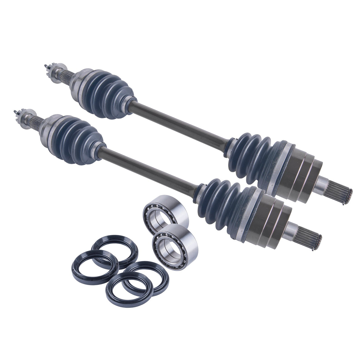 Honda TRX650 680 700 Rear Axles and Wheel Bearing Set 2003-2026 - product view 1