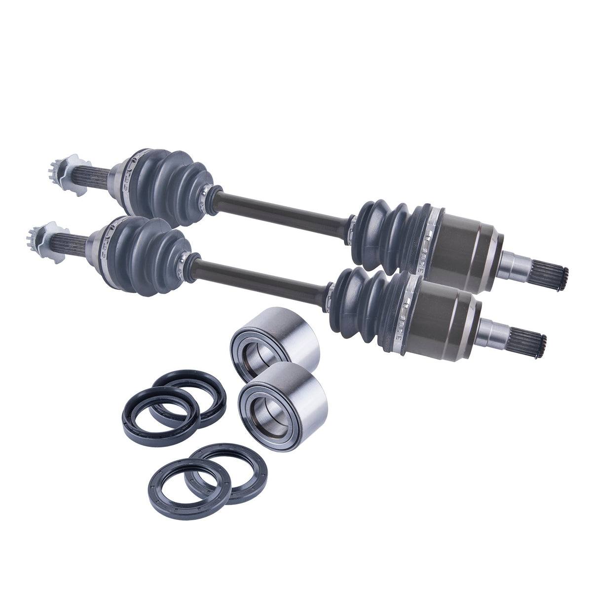 Suzuki King Quad 450 700 Front Axles and Wheel Bearing Set 2006 - 2016 - product view 1