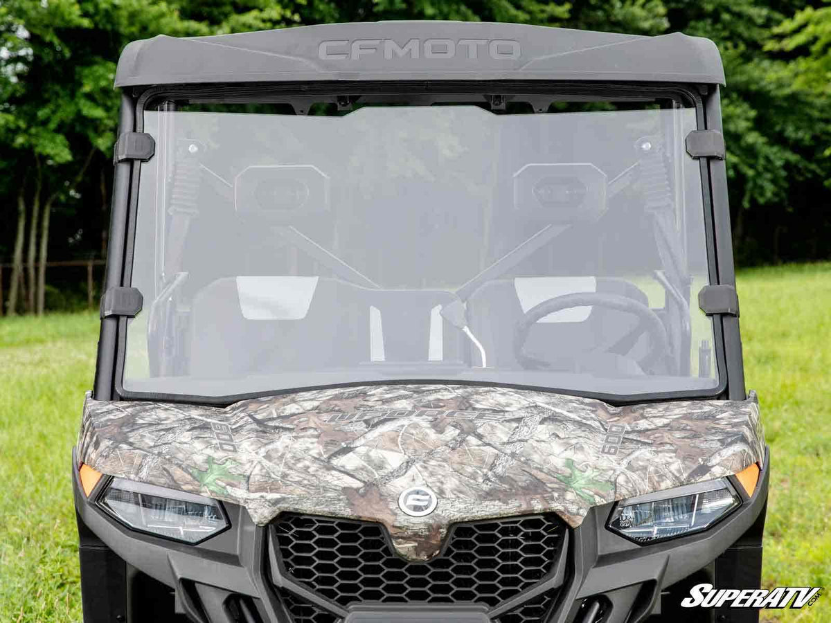 Photo of SuperATV CFMOTO UForce 600 Scratch-Resistant Full Windshield by SuperATV - Premium Windshields for UTVs / Side by Sides