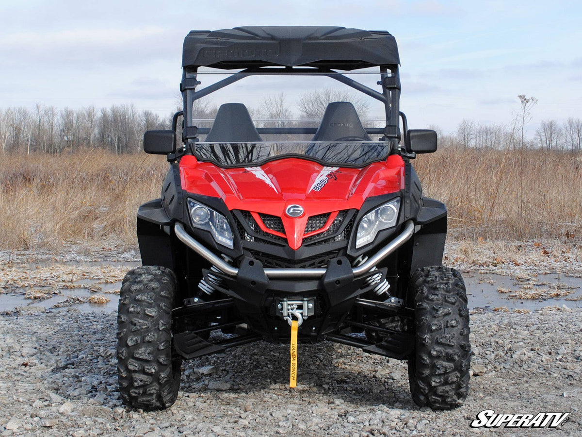 Photo of SuperATV CFMOTO ZForce 800 Scratch Resistant Windshield by SuperATV - Premium Windshields for UTVs / Side by Sides