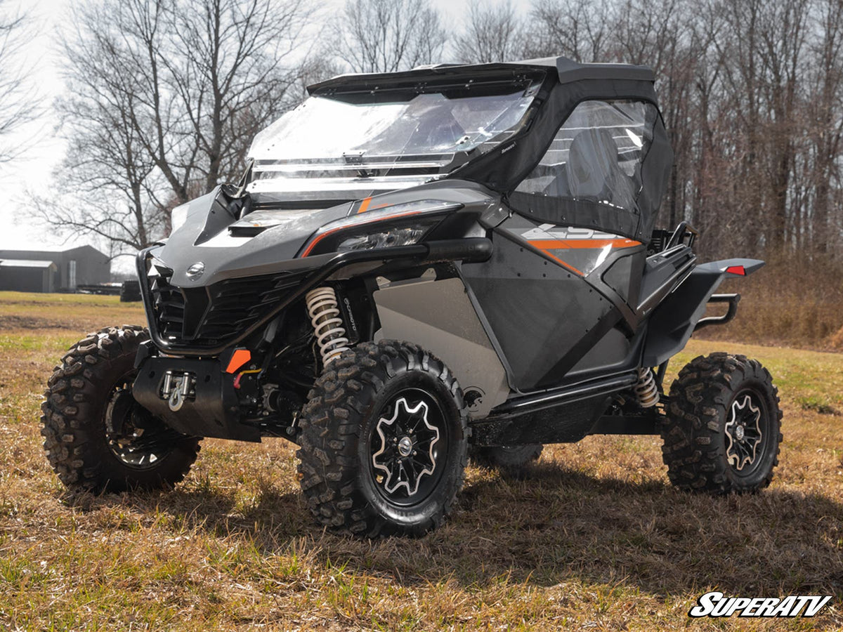 Photo of SuperATV CFMOTO ZForce 950 Primal Soft Cab Enclosure Upper Doors by SuperATV - Premium Cab Enclosures for UTVs / Side by Sides