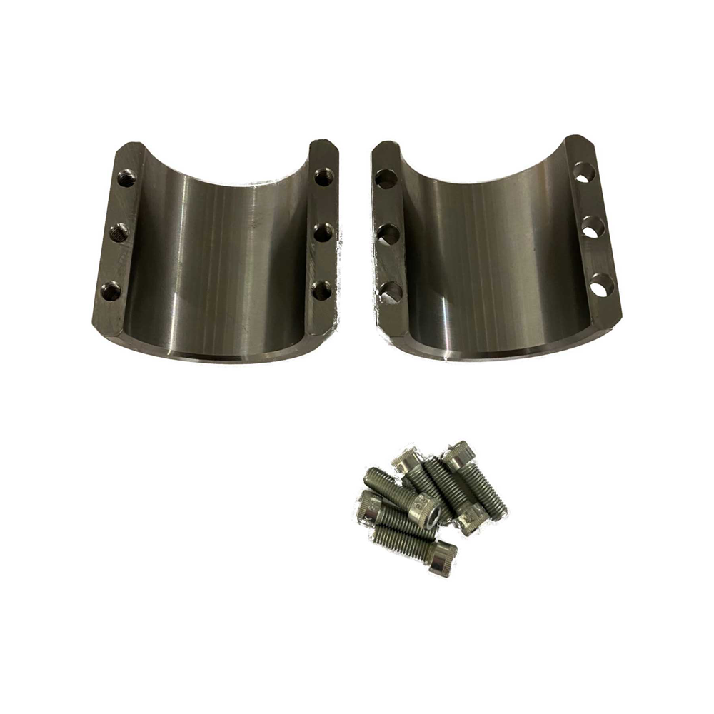Photo of OD Tube Clamps / 6 bolt coupler by AJK Offroad - Premium for UTVs / Side by Sides