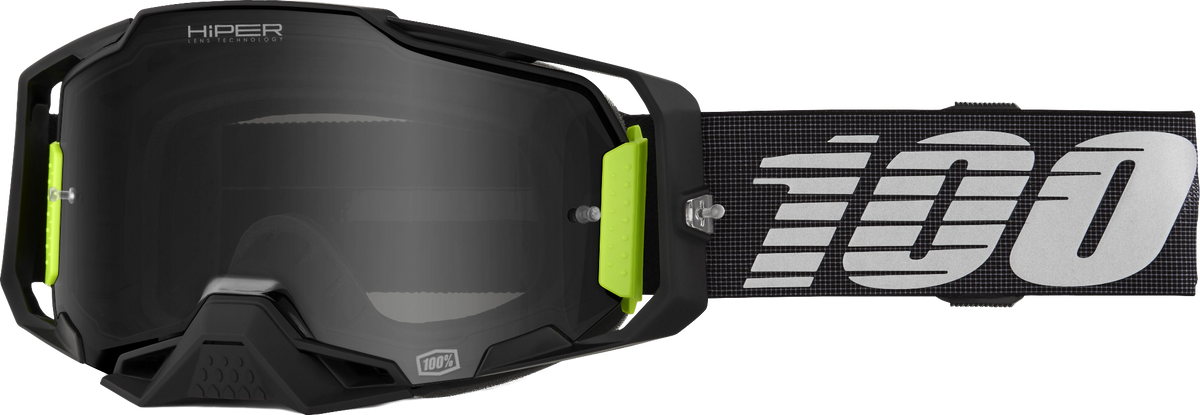 100% Armega HiPER Goggles - Tetsumi HiPER Black Mirror Lens